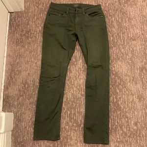 JACHS NY Twill Travelers-Good Condition-Used-29-Olive Green